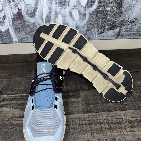 On Cloud 5 Midnight Chambray sneakers Men's SZ10.5 - Picture 8 of 14